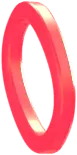 Zero 3D red icon twisted