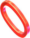 red 3d zero icon